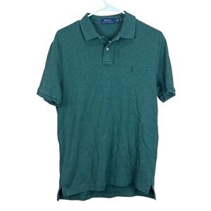 Polo Ralph Lauren Classic Fit Mens Small Green Short Sleeve Golf Polo Shirt
